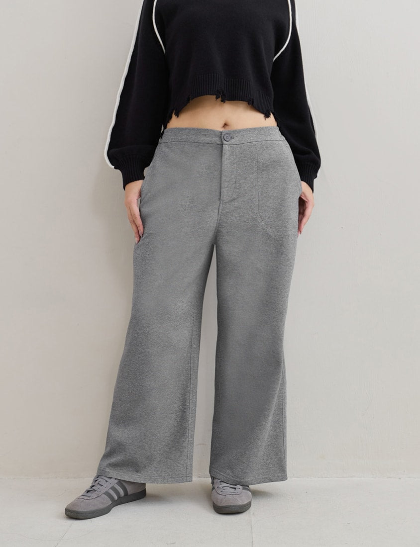Standard Perfect Fit Anti-Pilling Cloud Cotton Plus Size Long Pants