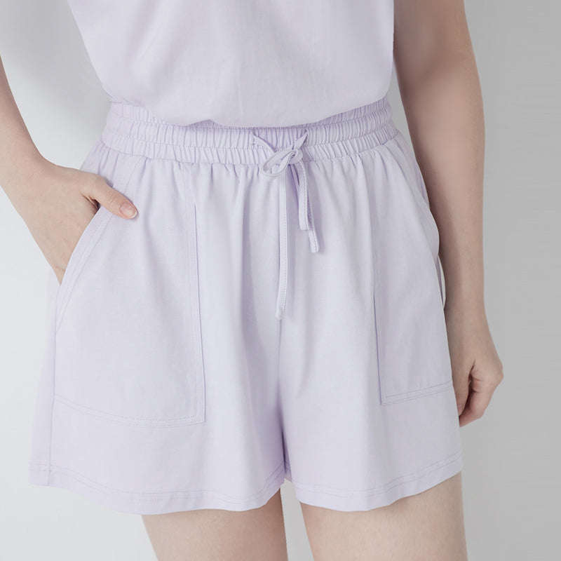 Instant Icy Cooling Sorona Drawstring Plus Size Shorts