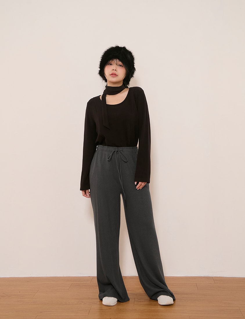 Mochi-Soft Slimming Cashmere Plus Size Long Pants