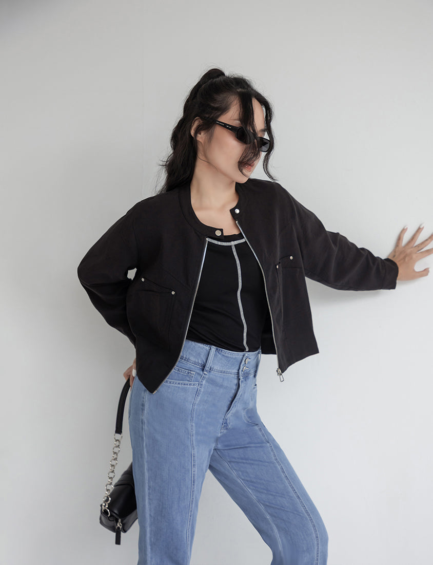 MUA! High Waist Tummy Flattering Supermodel Plus Size Flared Jeans