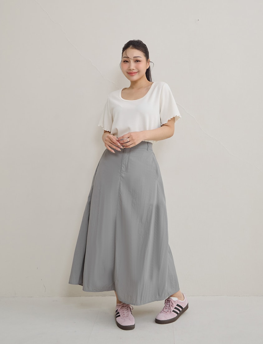 Instant Cool Cloud Cotton Crewneck Plus Size Tee