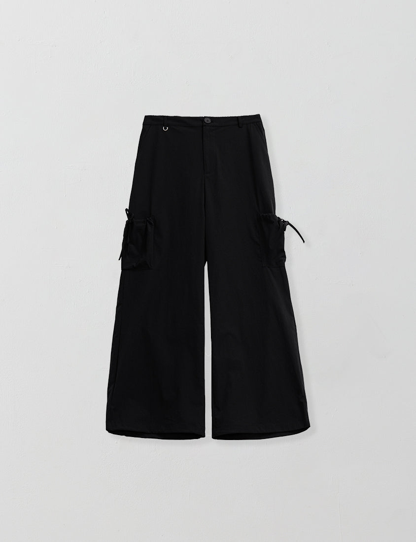 Instant Cooling UV-Protection Tie-Waist Plus Size Utility Pants