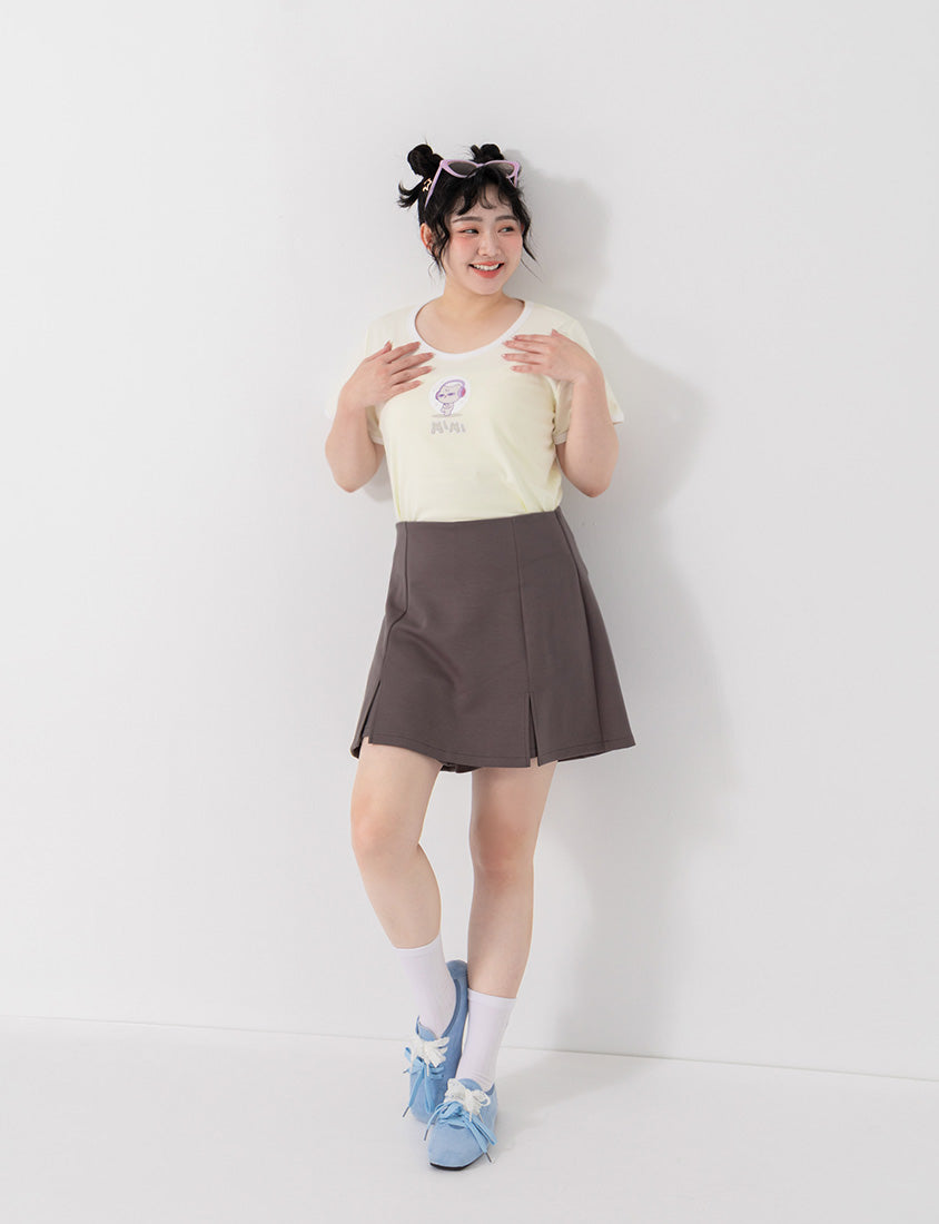 Poly Lulu x UGLY MEWS Collab Cute Cat Tee