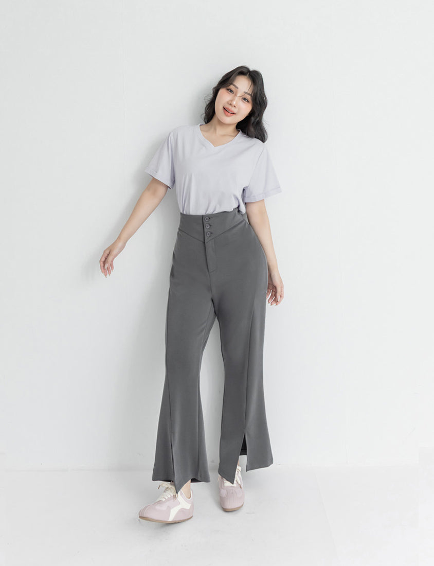 Instant Cool Cloud Cotton  Plus Size Flare Pants (Short)