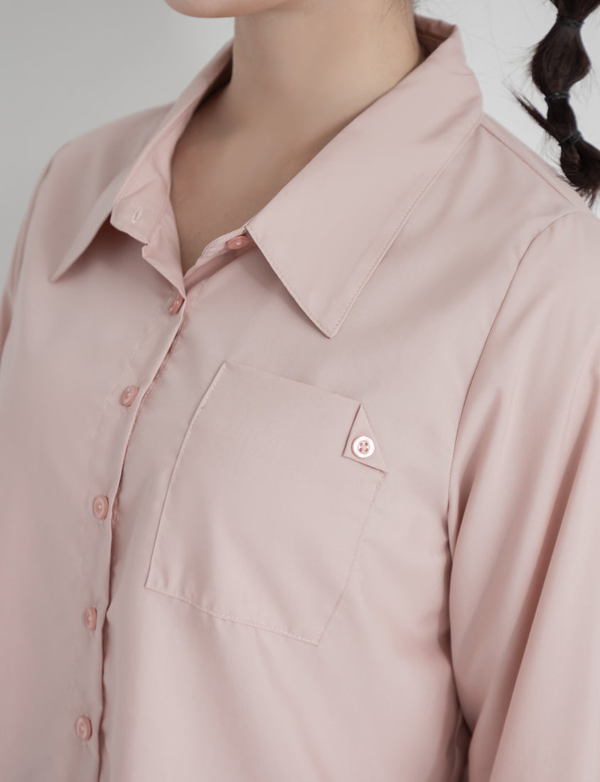 Instant Icy Cooling Cropped Sun Protection Plus Size Shirt