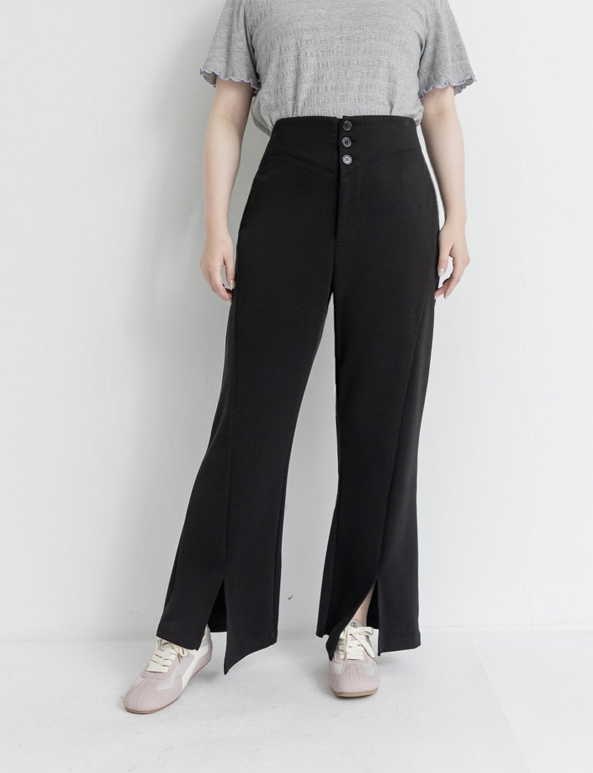 Instant Cool Cloud Cotton  Plus Size Flare Pants (Long)