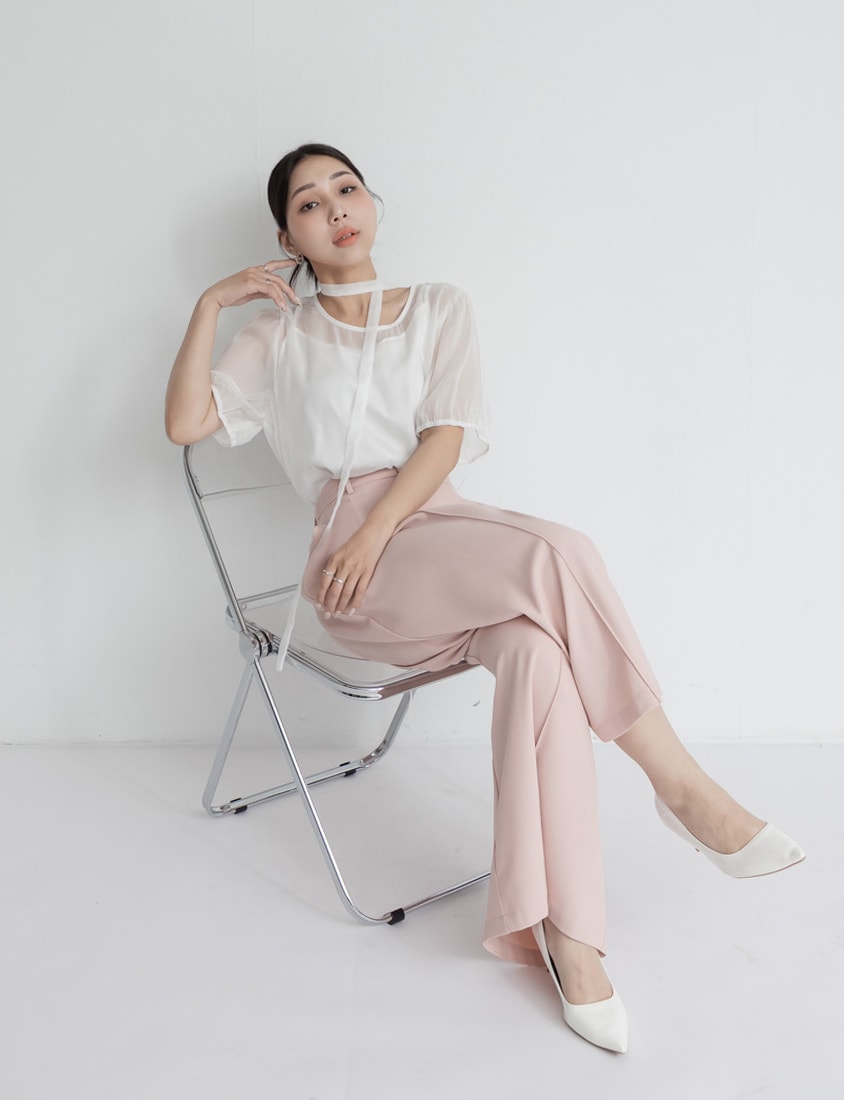 Pleated Cropped Plus Size Wide-Leg Pants