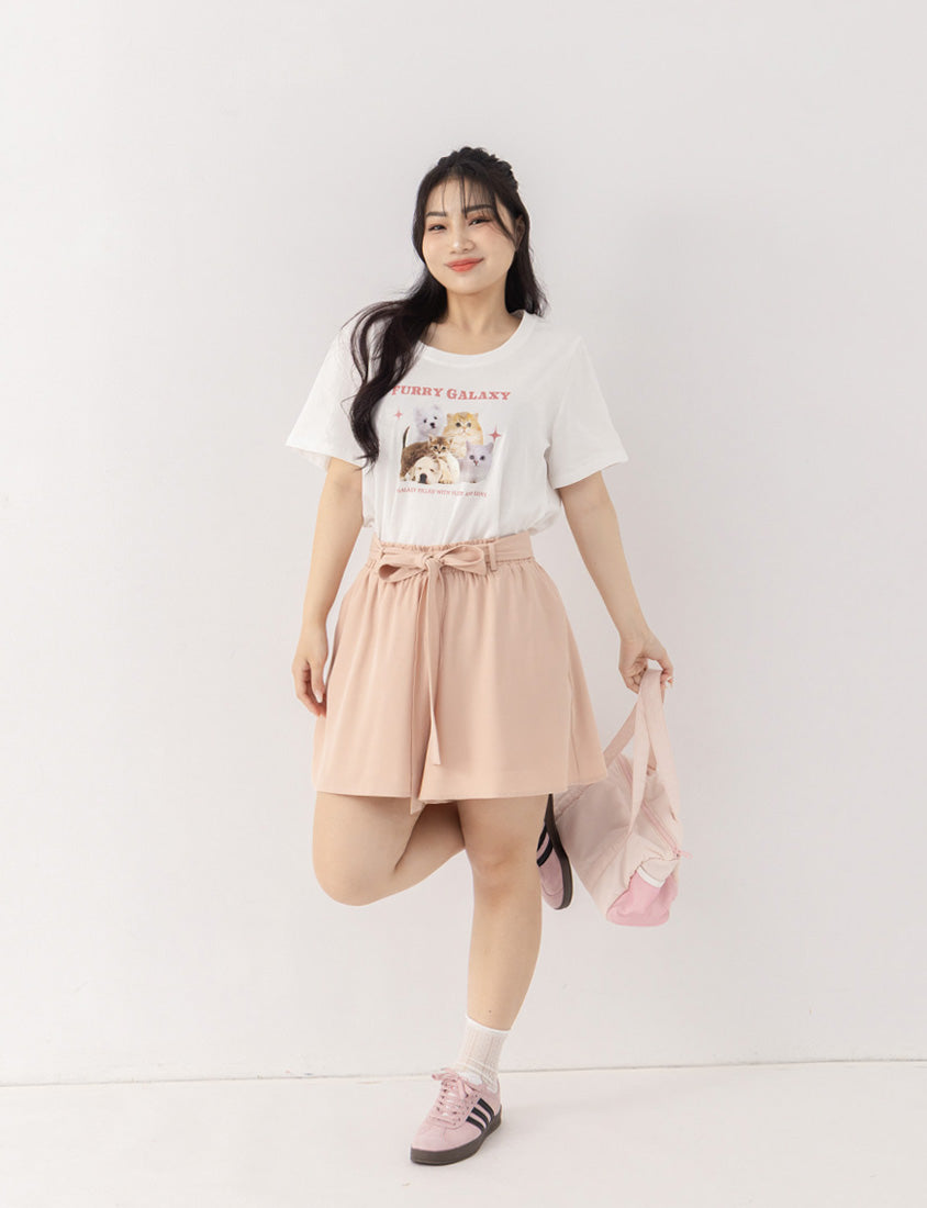 Adorable Pets Planet Plus Size Graphic Tee