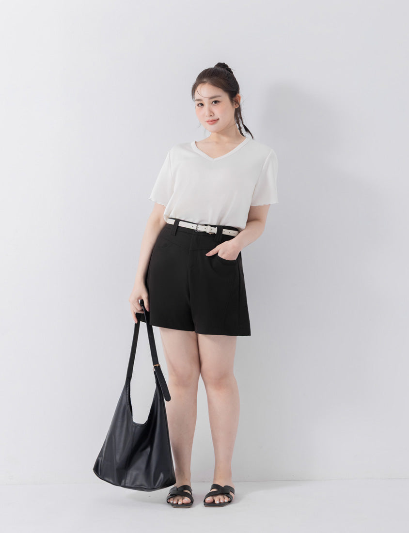 COOL PRO+ Space Cotton V-Neck Plus Size Tee