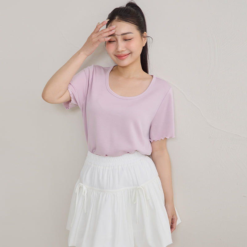Instant Cool Cloud Cotton Crewneck Plus Size Tee