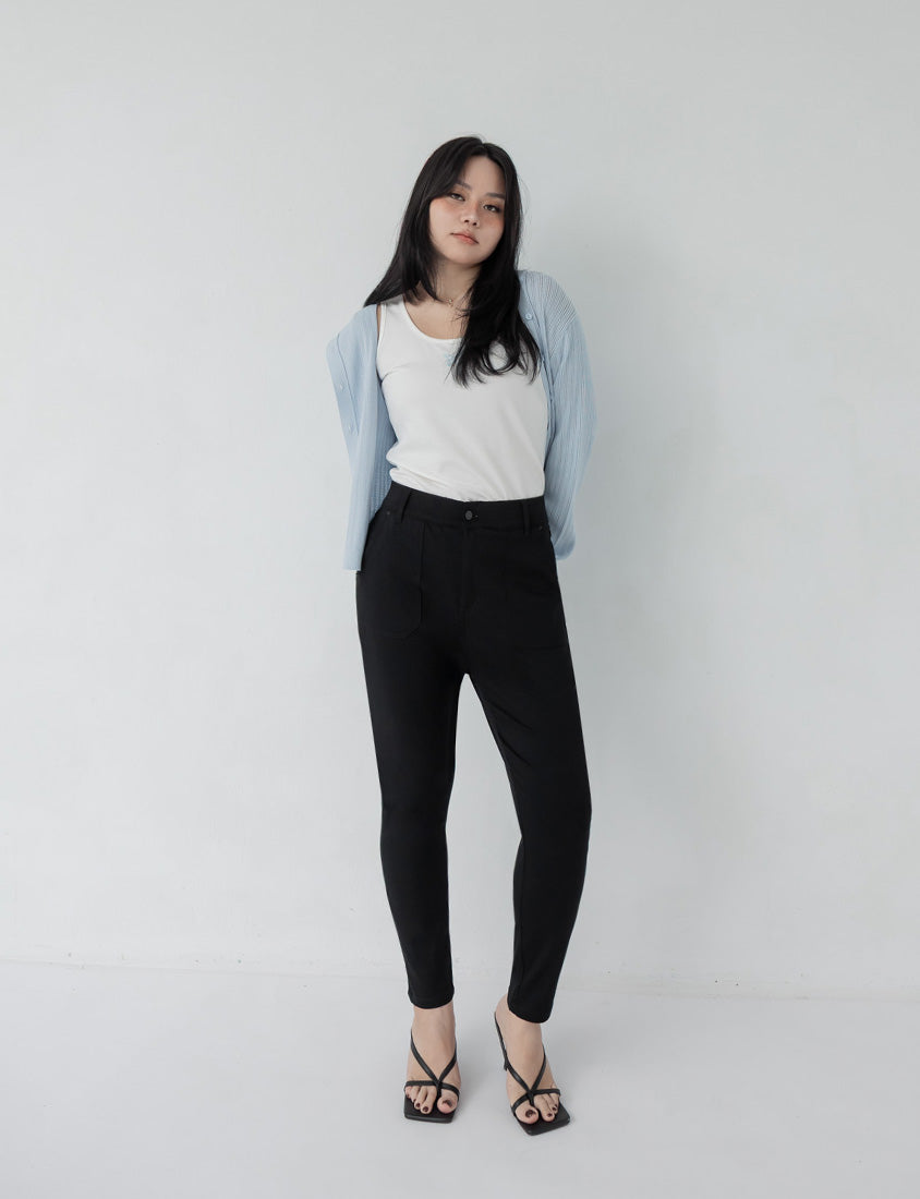 Tummy-Flattering Plus Size Slimming Pants  2.0 (Long)