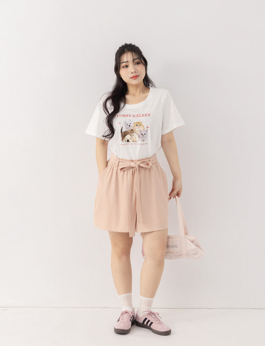 Adorable Pets Planet Plus Size Graphic Tee