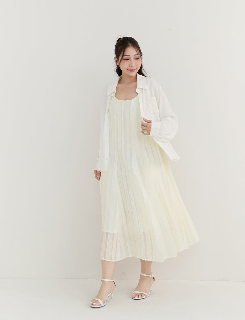Pear-Shaped Friendly! Perfect Fit Jacquard Elegant Plus Size Maxi Dress