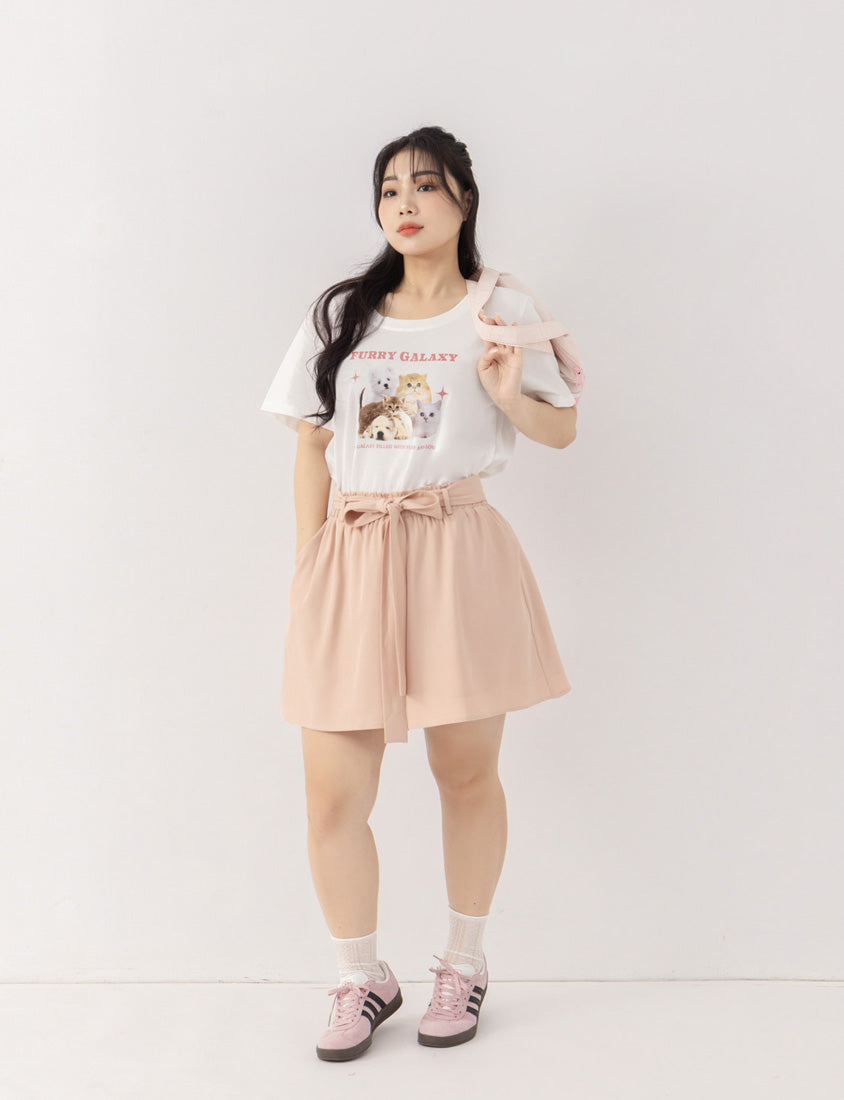 Adorable Pets Planet Plus Size Graphic Tee