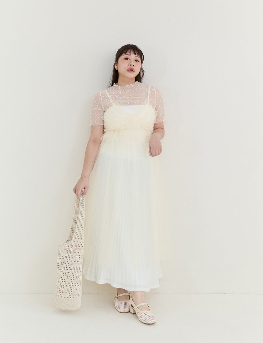 MISS. Japanese Style Adjustable Layered Plus Size Long Vest