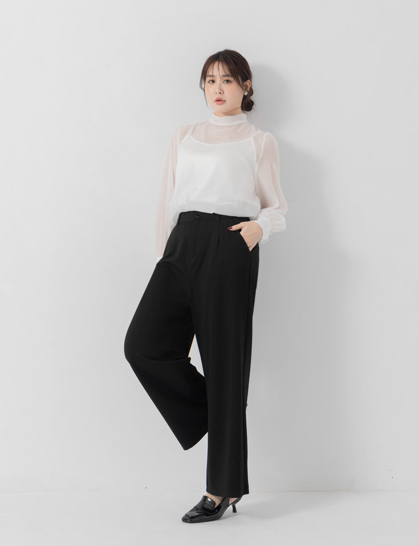 MISS. Stretchy Long Leg Trousers (Regular)