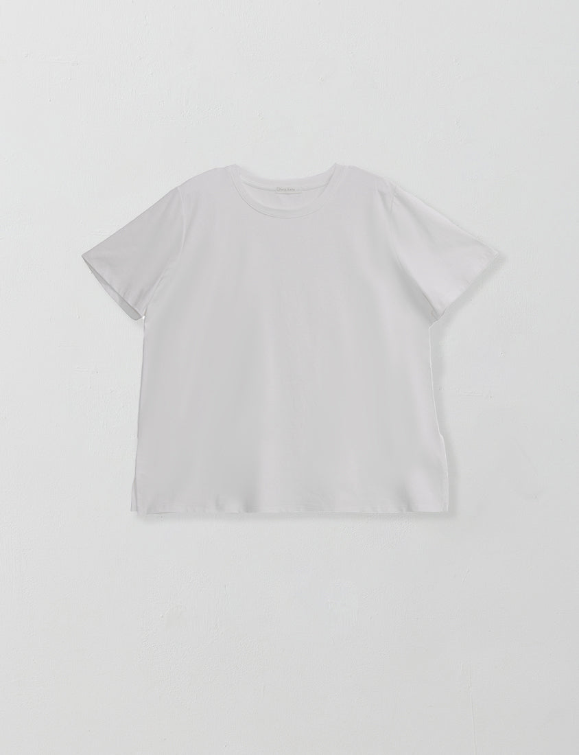 Instant Cooling Side Slit Oversized Plus Size Tee