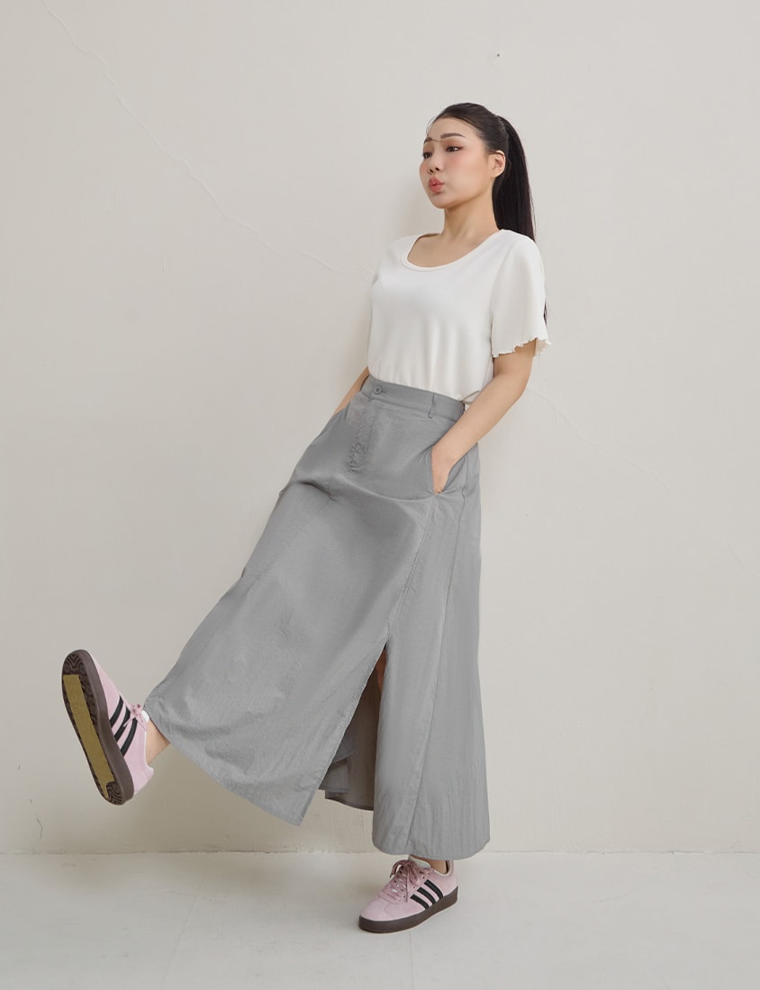 Instant Cool Cloud Cotton Crewneck Plus Size Tee