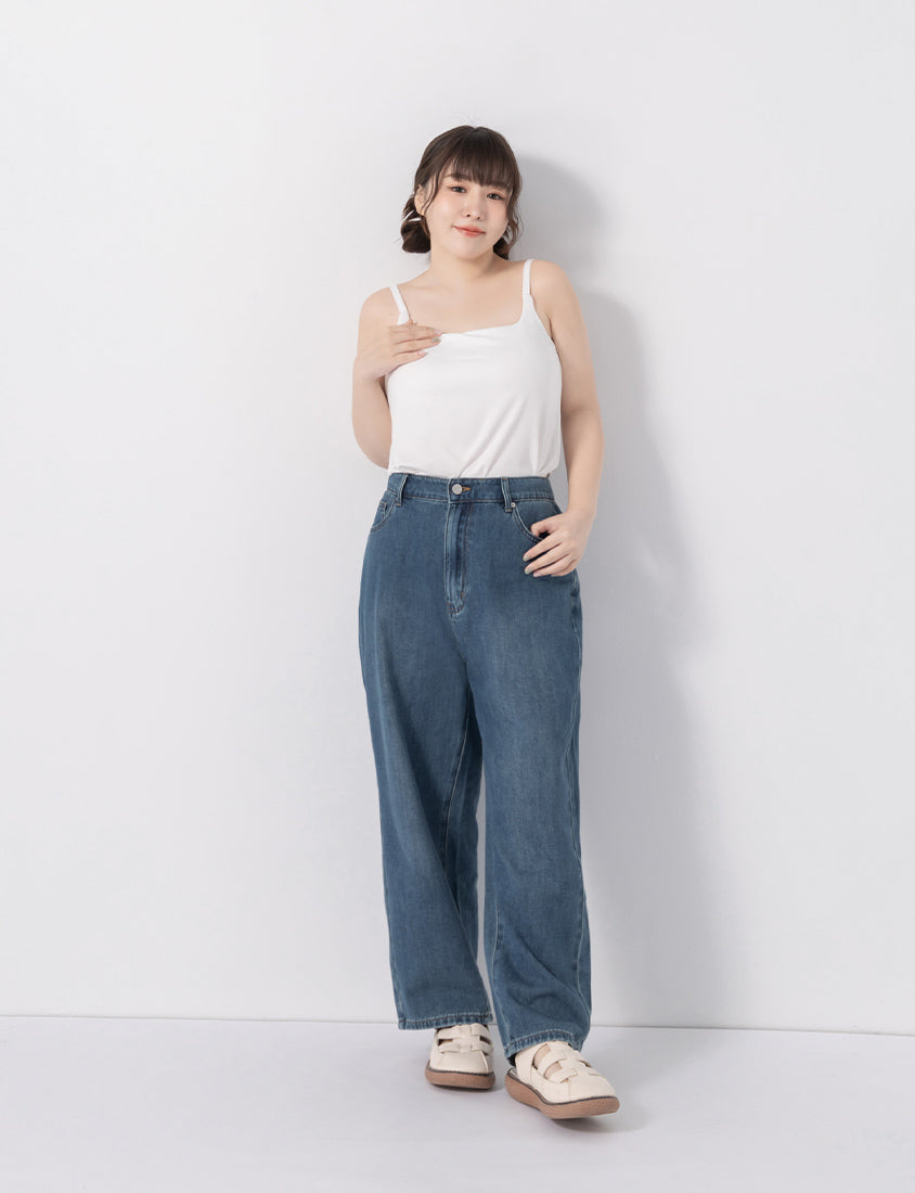 Pobra. Cooling Skin-Friendly Open-Back Plus Size Bra Top