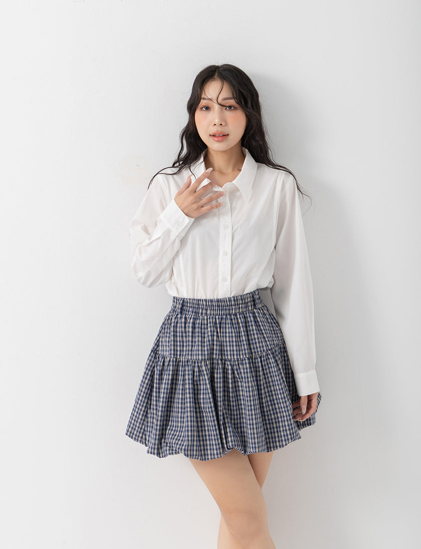 Pear-Shaped Friendly! Perfect Fit Seamed Versatile Plus Size Shirt