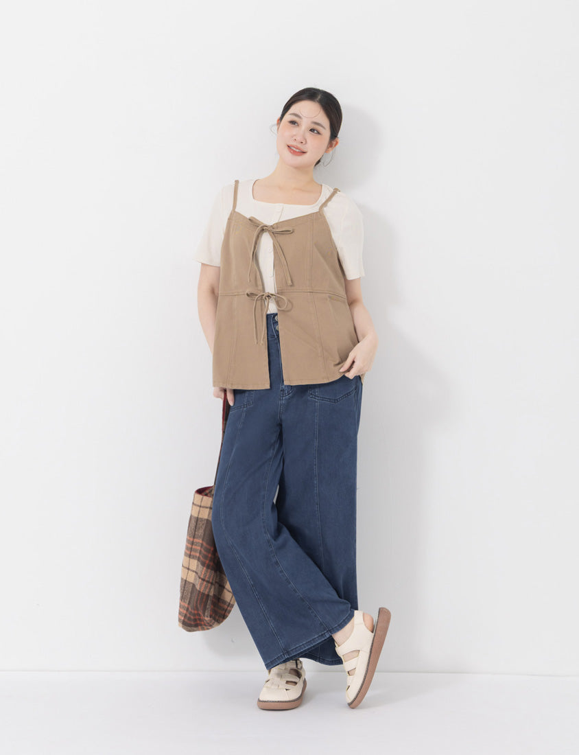 Lightweight Cloud Denim Zero-Restriction Plus Size Jeans (Regular)