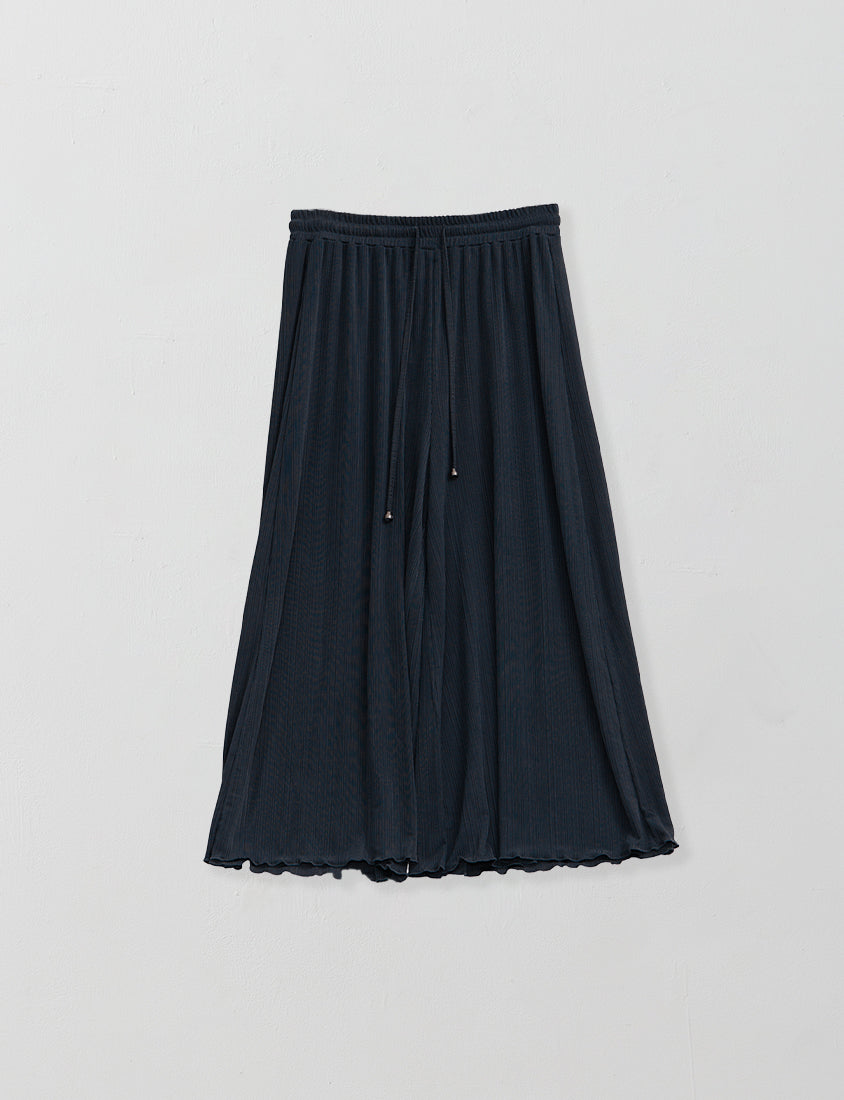 Instant Icy Cooling Slimming Ribbed Plus Size Wide Leg Pants