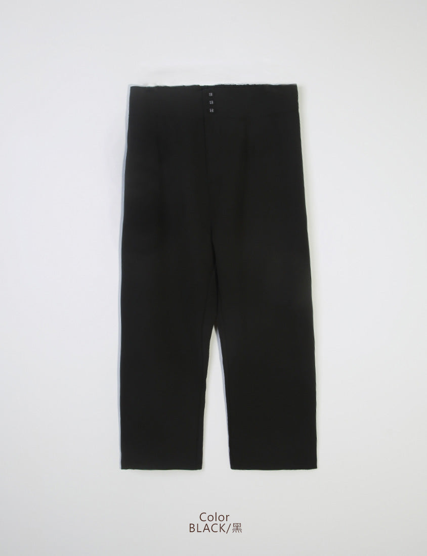 MISS. Apple-Shaped Body Friendly High Waist Plus Size Trousers