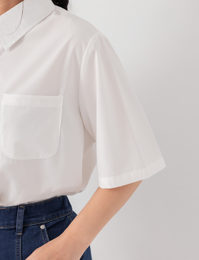 Instant Cooling Short Sleeve Plus Size Shirt