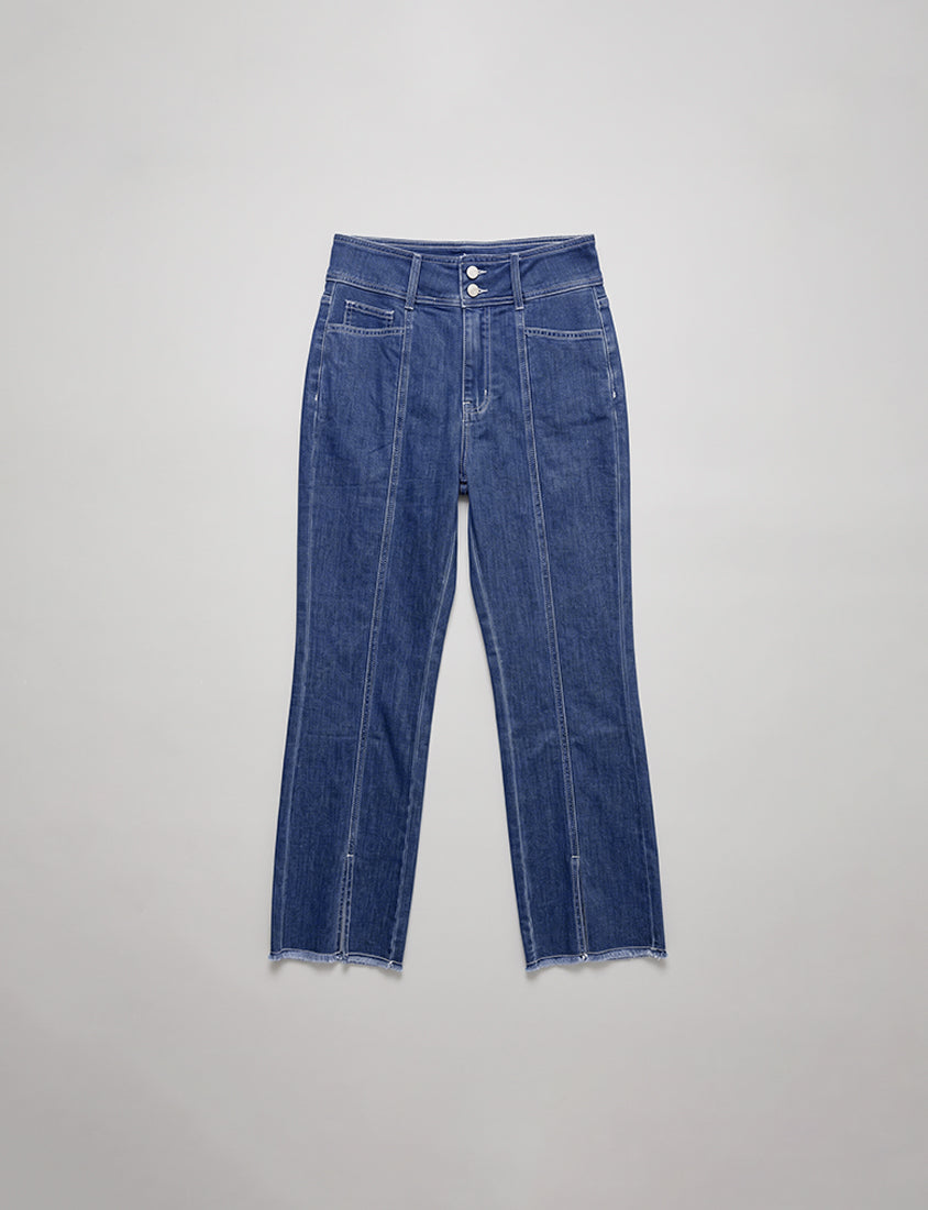 MUA! High Waist Tummy Flattering Supermodel Plus Size Flared Jeans