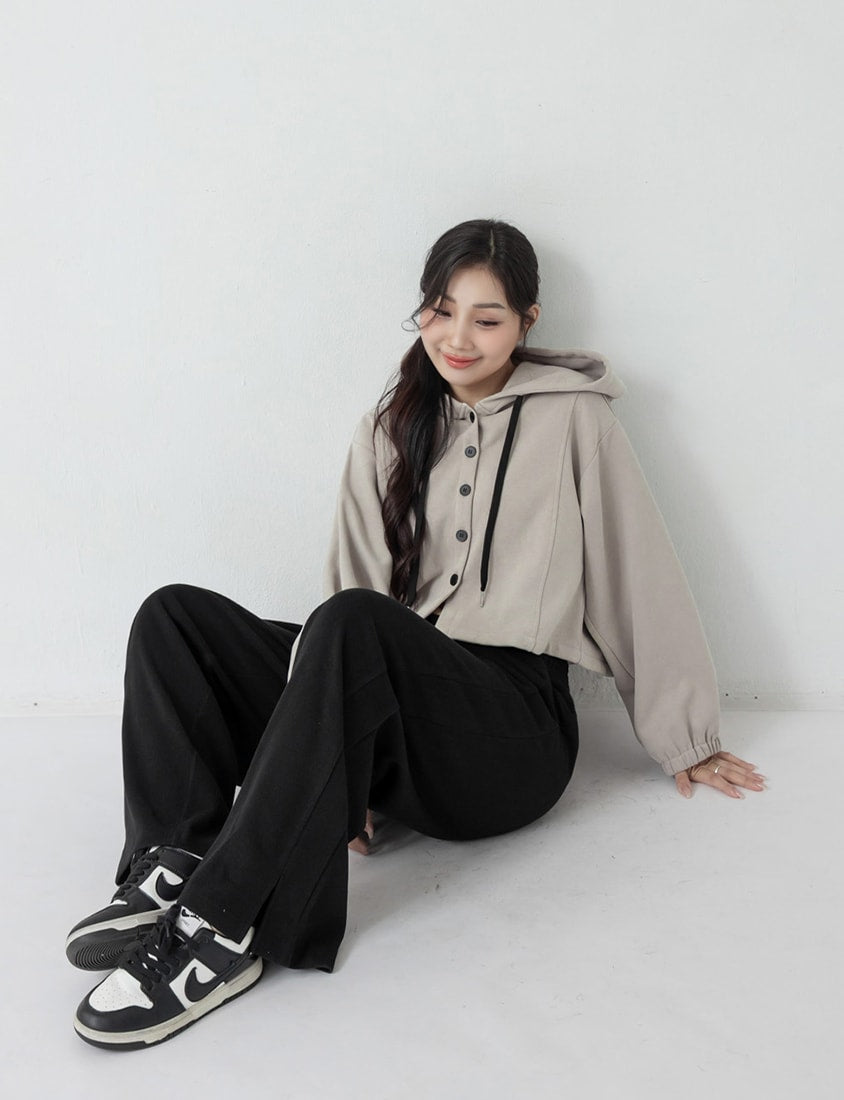 Comfy Slimming Drawstring Fine Plus Size Ribbed Pants