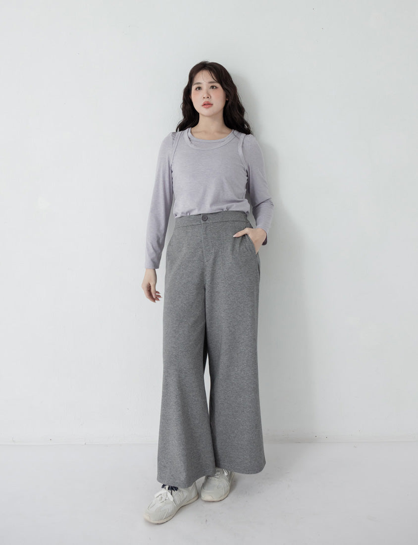 Apple-Shaped Friendly! Perfect Fit Anti-Pilling Cloud Cotton Plus Size Long Pants