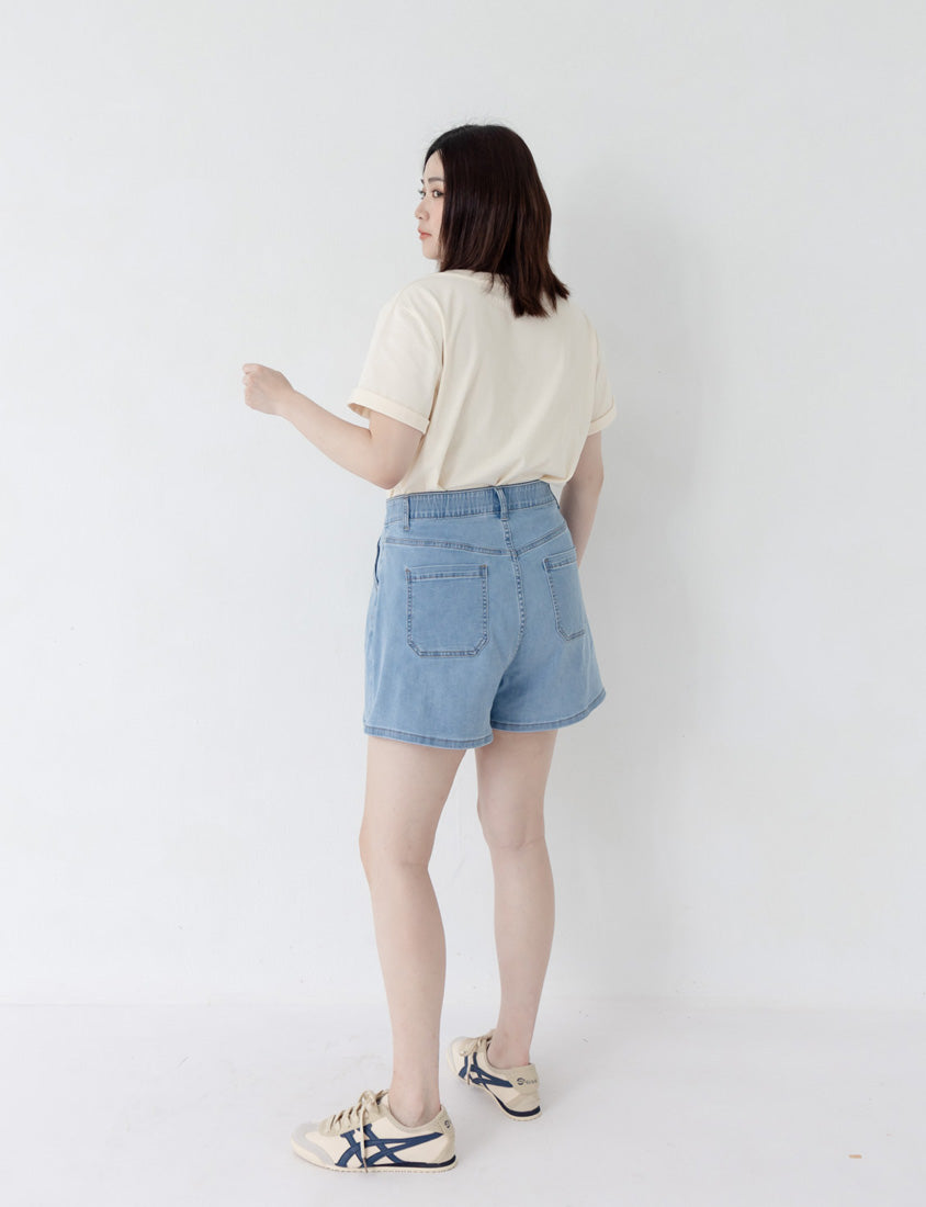 Sweet Bow Embroidery Plus Size Tee