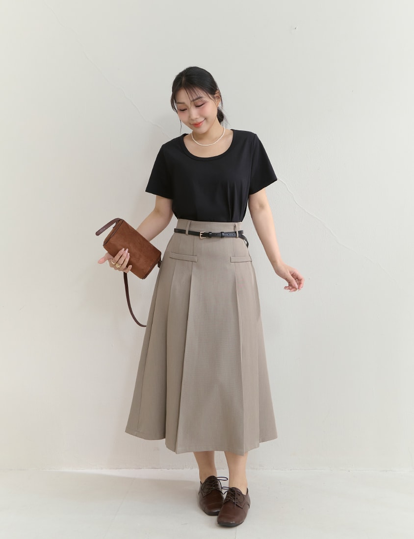 Upgraded 2.0! U-Neck Plus Size Slim Tee