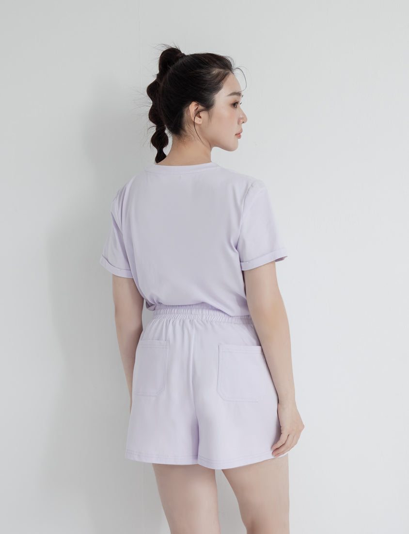 Instant Icy Cooling Sorona Drawstring Plus Size Shorts