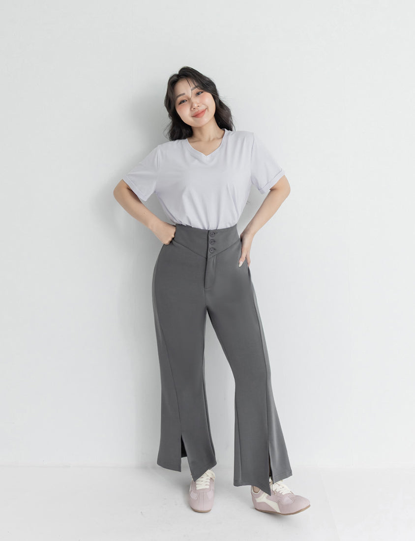 Instant Cool Cloud Cotton  Plus Size Flare Pants (Short)
