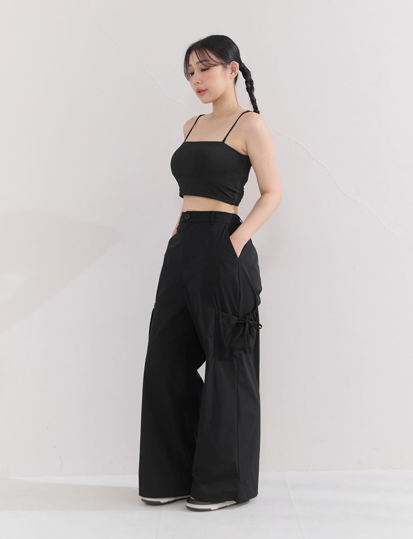 Instant Cooling UV-Protection Tie-Waist Plus Size Utility Pants