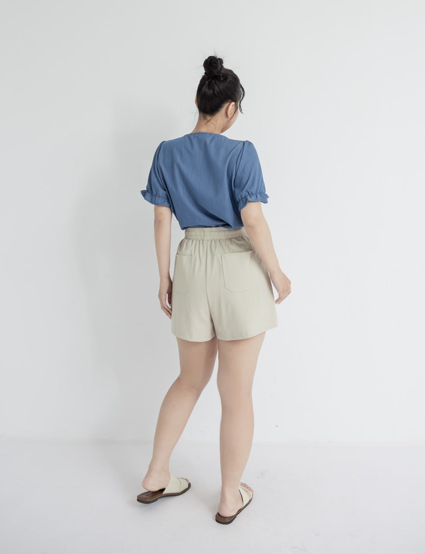 Instant Icy Cooling Sorona Drawstring Plus Size Shorts