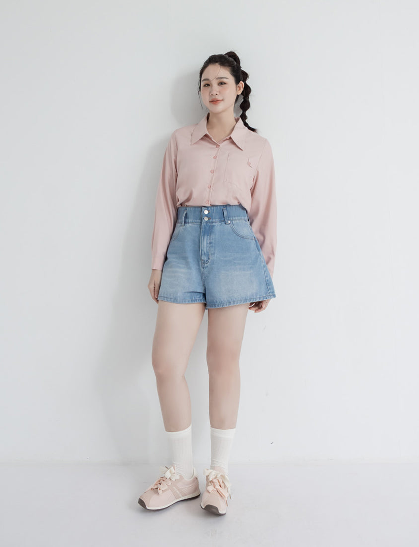 Instant Icy Cooling Cropped Sun Protection Plus Size Shirt