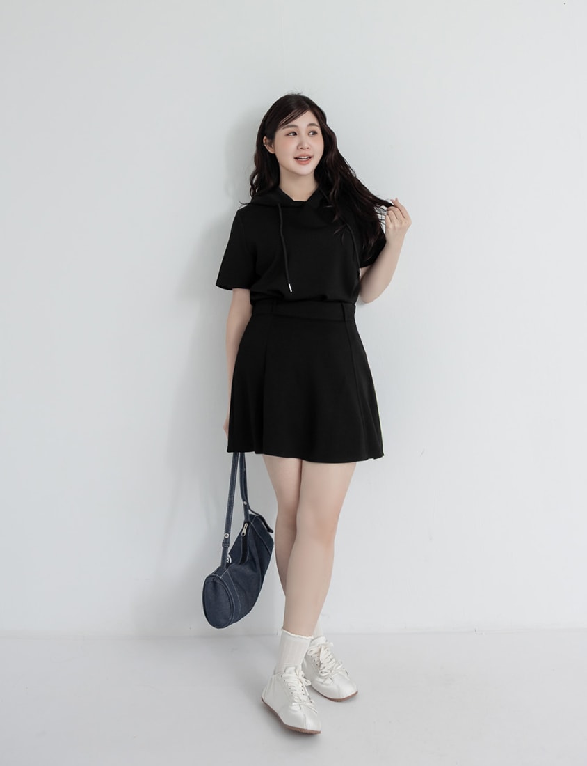 Skin-friendly Sand-Washed Cloud Cotton Plus Size Lounge Set