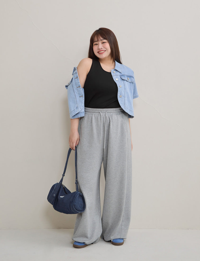 Silky Tencel Cooling Cloud Cotton Plus Size Tank Top