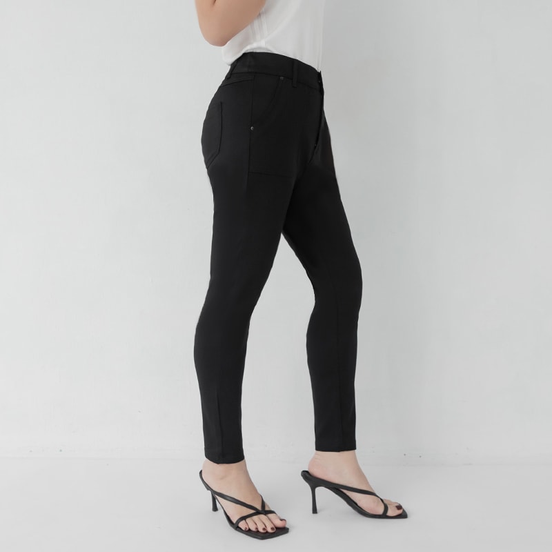 Tummy-Flattering Plus Size Slimming Pants  2.0 (Long)