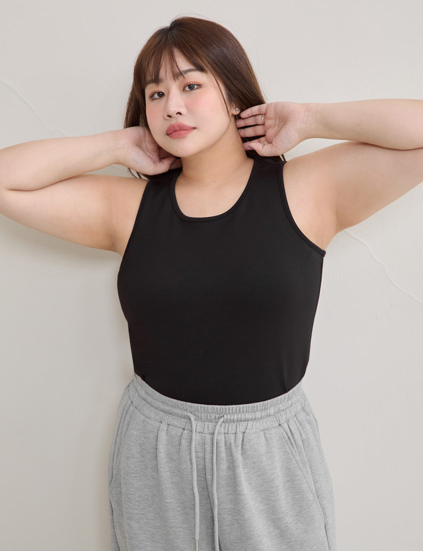 Silky Tencel Cooling Cloud Cotton Plus Size Tank Top
