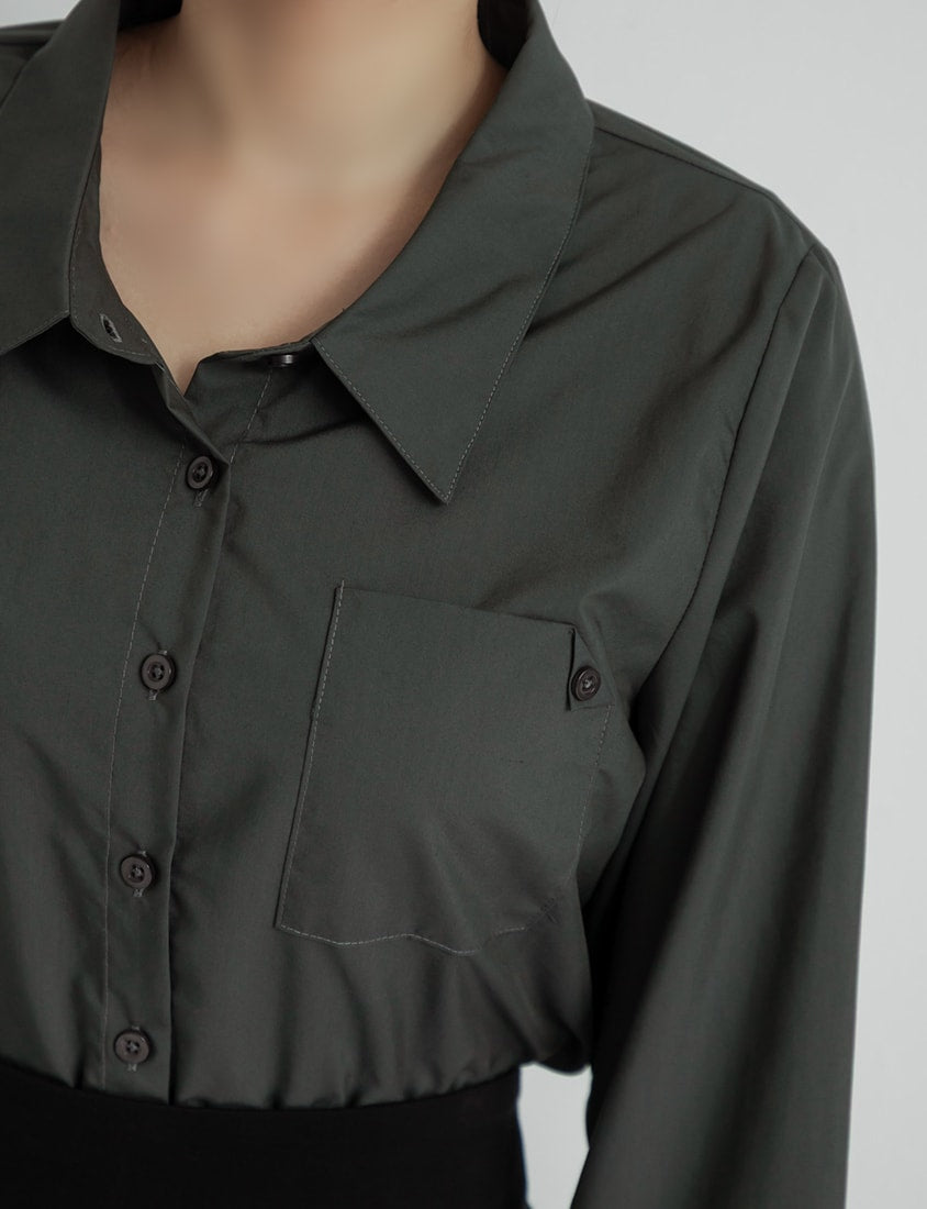 Instant Icy Cooling Cropped Sun Protection Plus Size Shirt