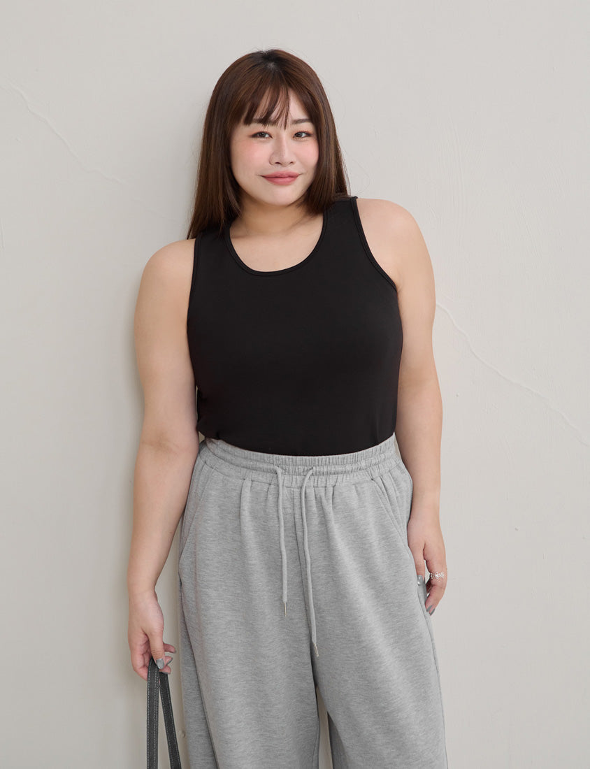 Silky Tencel Cooling Cloud Cotton Plus Size Tank Top
