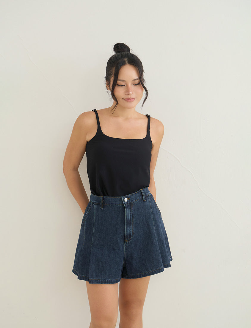 Pobra. Silky Cool Slimming Ribbed Plus Size Bra Tank Top