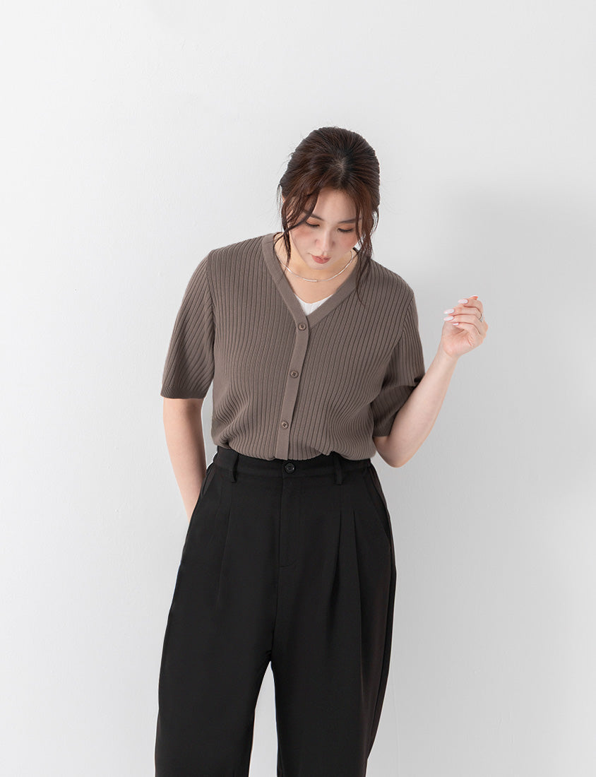 MISS. Cool Touch Wrinkle-Resistant Tailored Cropped Suit Plus Size Pants
