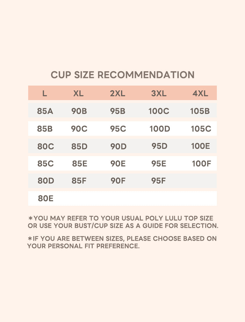Pobra. Cooling Skin-Friendly Open-Back Plus Size Bra Top