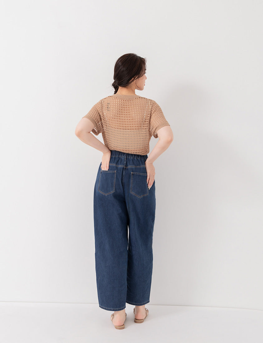 Standard Perfect Fit Plus Size Curved Leg Jeans