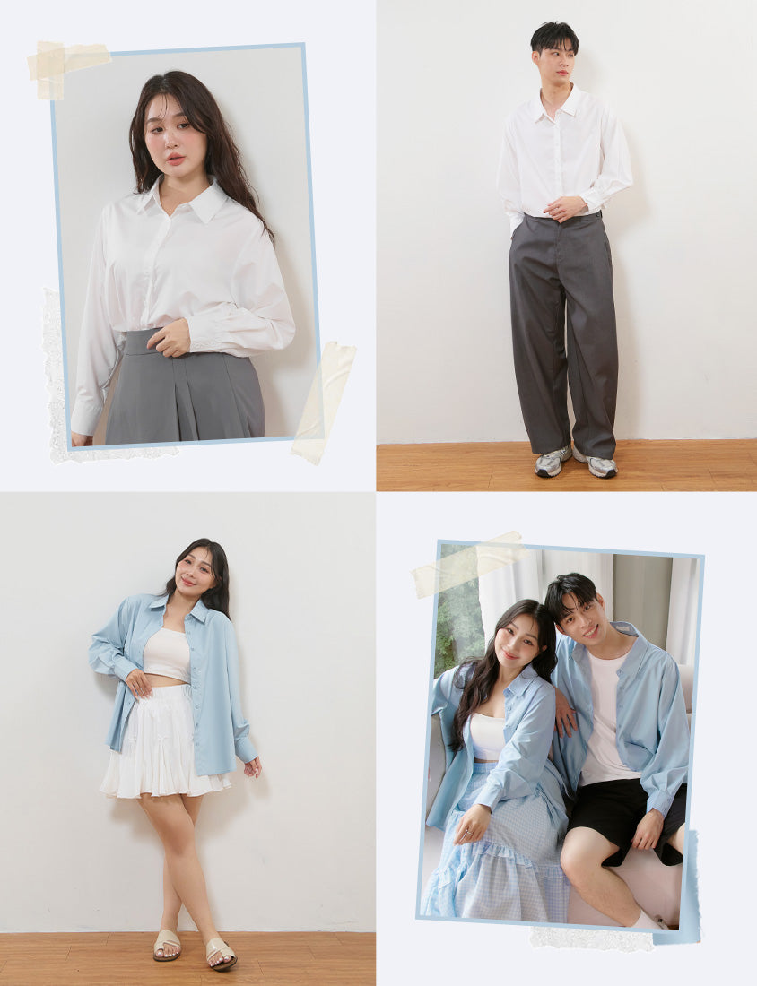 Icy Cooling Minimal Sun Protection Plus Size Shirt