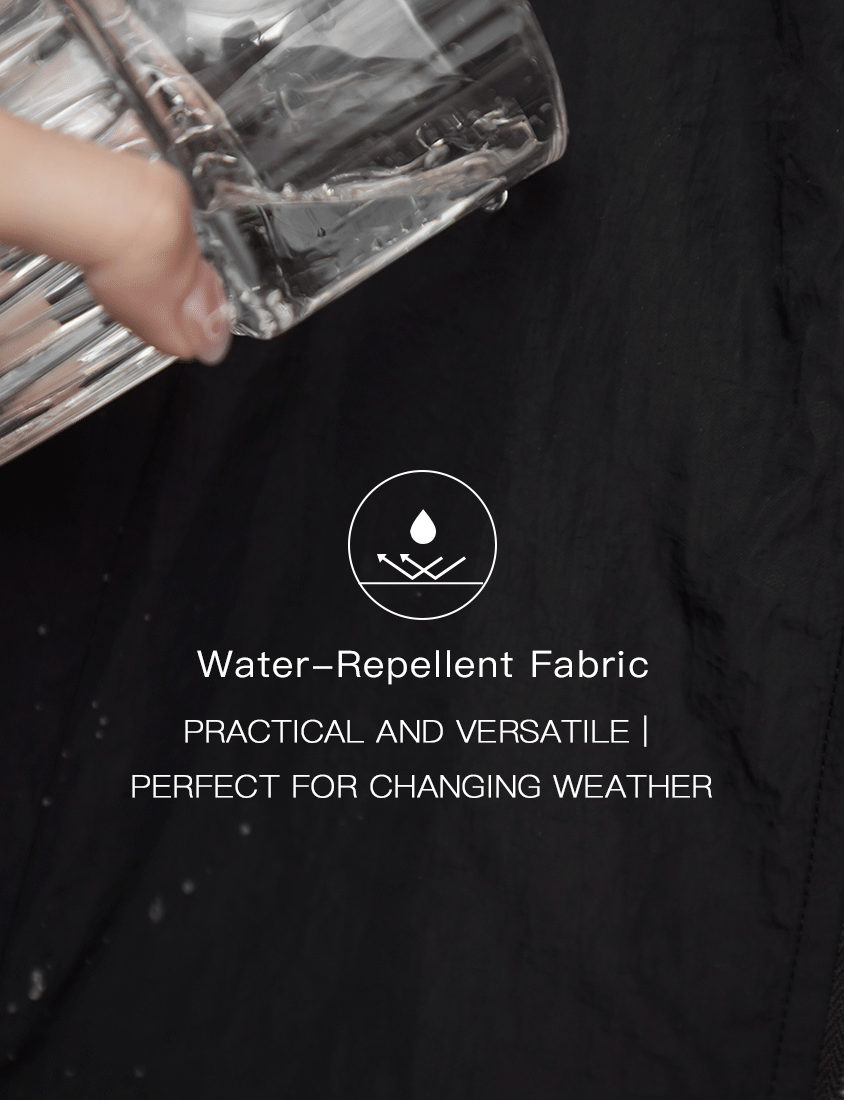 Lace Water-Repellent Hooded Plus Size Trench Coat
